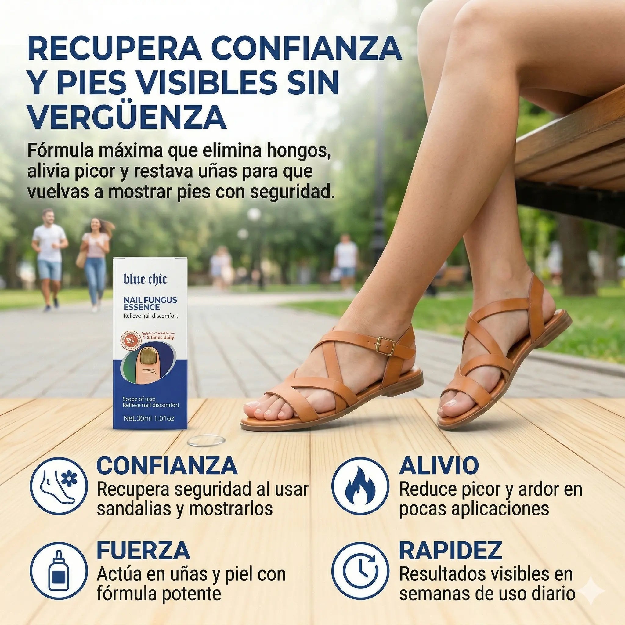 Parche reparador de uñas